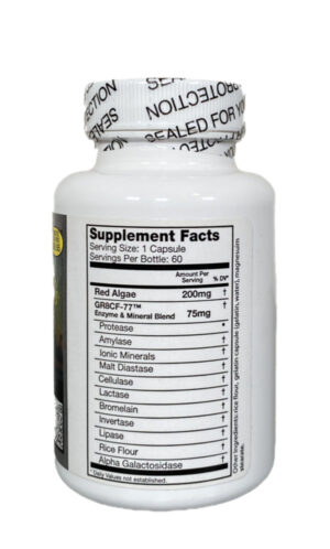 Heart Algae Supplement Facts