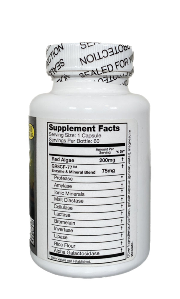 Heart Algae Supplement Facts