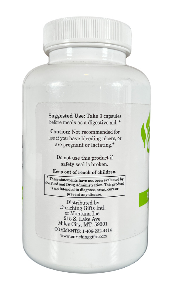 PLANT ENZYMES 270 CT